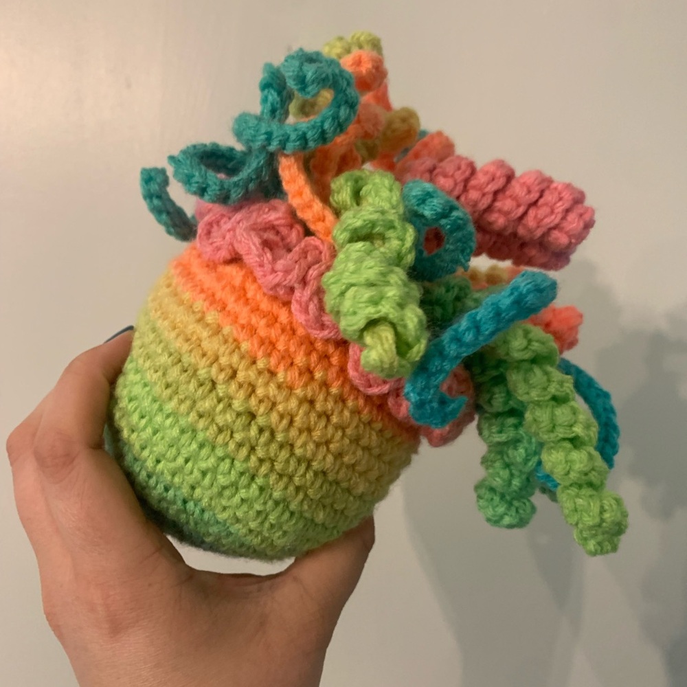 🪼 NEW Handmade Crocheted Jellyfish Stuffed Animal 🪼 - Picture 10 of 10